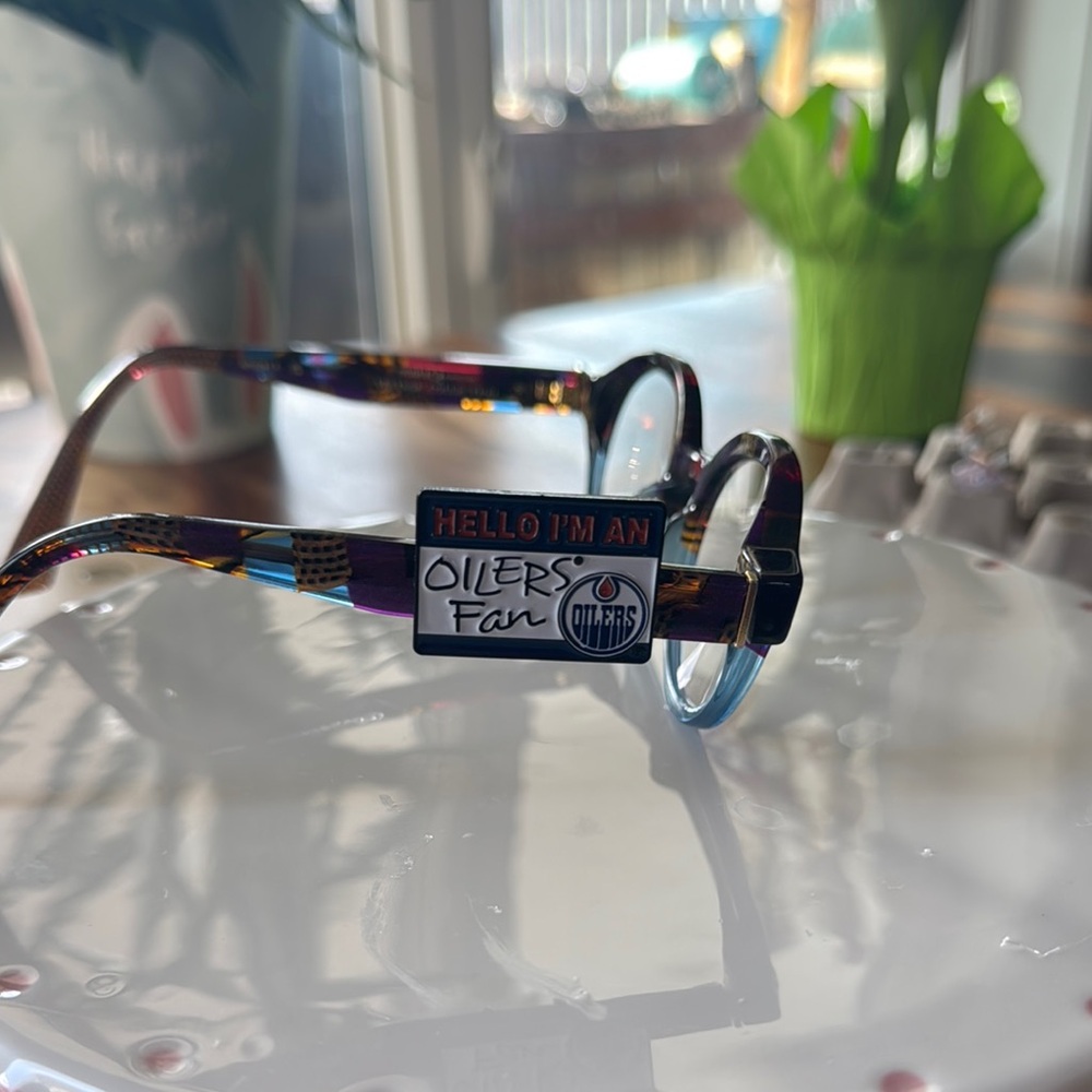 Edmonton Oilers Glasses Decor